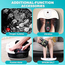 ECARBME FOOT SPA BATH MASSAGER WITH HEAT MM-20M-9 - BLACK - Like New