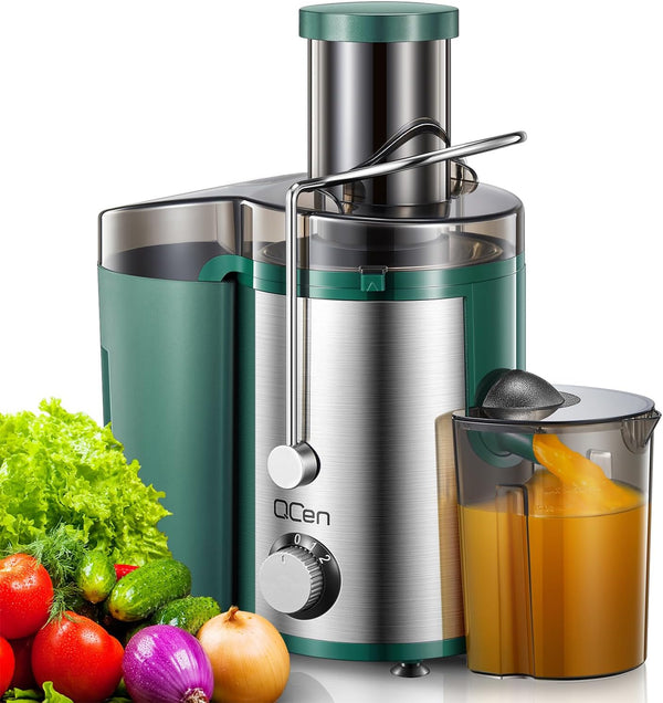 Qcen KS-500H Juicer Machine, 800W Centrifugal Juicer Extractor - Scratch & Dent