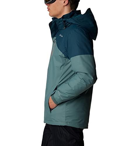 1909921 COLUMBIA MEN'S LAST TRACKS JACKET - SIZE: MEN XL - GREEN - Brand New