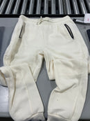 BLAZE BEAT SWEATPANTS WITH THREE POCKETS - SIZE EXTRA LARGE - NATURAL - HR24004 - Brand New
