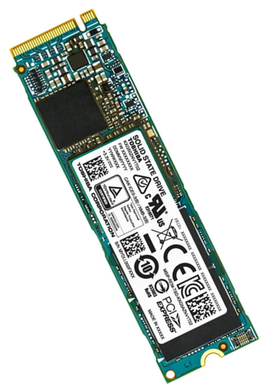 TOSHIBA XG5 1TB NVME M.2 SOLID STATE DRIVE - BLUE - Like New