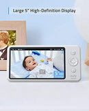 Eufy Baby Monitor Spaceview S Video Monitor 5 inch LCD Display T83011D2 - White Like New