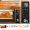 WHALL AIR FRYER 5.8QT AIR FRYER OVEN WITH 12 PRESET COOKING FUNCTIONS - BLACK New