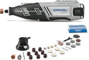 Dremel 8220-1/28 12-Volt Max Cordless Rotary Tool Kit- Engraver Sander - Gray Like New