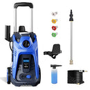 Berggren Electric Pressure Washer 3500 PSI + 2.6 GPM 4 Nozzles 25FT - Black - Like New