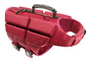 NOAH & PAW DOG LIFE JACKET DESIGNED WITH HUMAN STANDARDS 4X FOAM 4X  - BURGUNDY - Like New
