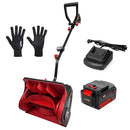 MZK 20V 13" Cordless Snow Shovel, Battery Snow Blower - 4.0Ah Li-ion Battery - Like New
