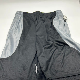 BLU ROCK BASKETBALL NEW YORK SHORTS - SIZE: MEN XL - BLACK/GRAY - Brand New