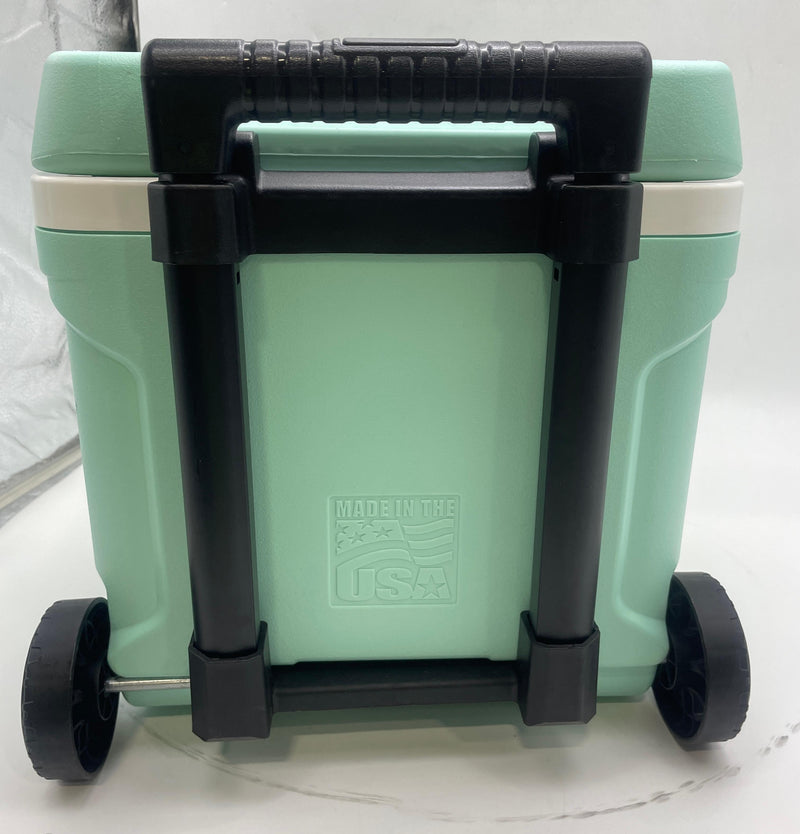 IGLOO PROFILE 24 CANS/16QT ROLLING COOLER - SEAFOAM - Like New