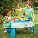 LITTLE TIKES BUILD AND SPLASH DELUXE WATER TABLE WITH BLOCK SET - 50PC - MULTI - Like New