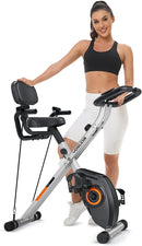YOSUDA FOLDING EXERCISE BIKE - FOLDABLE STATIONARY BIKE FOR HOME GYM - BLACK - Like New