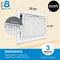 SIMPLY FILTERS 11.75X23.75X1 MERV 8, MPR 600, AC FURNACE HVAC AIR FILTER - Brand New