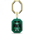 SWAROVSKI KEY RING 5666643 OCTAGONAL GREEN - GREEN - Like New
