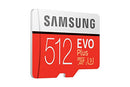 SAMSUNG EVO PLUS MICROSD + ADAPTER MB-MC512HA/EU - Like New