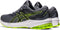 ASICS MEN'S GT-1000 11 RUNNING SHOE - SIZE 9 - SHEET ROCK / BLACK New