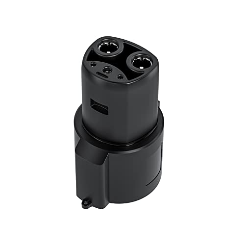 ITOTU TESLA ADAPTER J1772 TO TESLA CHARGING ADAPTER 110-250V AC - BLACK - Brand New