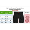 JUMP START MEN'S PERFORMANCE TRAINING SHORTS WITH ZIPPER POCKETS SIZE: M - BLACK - Like New