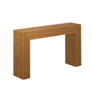 Plank + Beam Grand Console Table 56 Inch Pecan Wirebrush 2700402002-197 - Like New