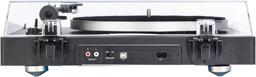 Mitchell Acoustics uStream TT2 Belt Drive Bluetooth Turntable - Black ...