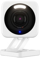 WYZE CAM V4, 2.5K HD WIFI SMART HOME SECURITY CAMERA, WIRED WHITE - WYZEC4 - Like New