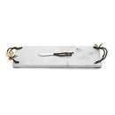Michael Aram Butterfly Ginkgo Small Cheese Board with Knife - Brand New