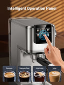 KEENSTAR 20BAR ESPRESSO MACHINE RAPID COLD BREW, HOT ICED COFFEE MACHINE SILVER - Like New