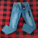 BLU ROCK BLU STRETCH MEN’S DENIM FLEX JEANS - SIZE: MEN 30X31 - LIGHT BLUE - Like New