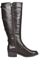 TOETOS Women's Ankor Brown Fashion Knee High Riding Boots Size 8.5 M US - Like New