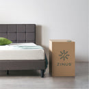 ZINUS 8 INCH GREEN TEA ACTIVFRESH MEMORY FOAM MATTRESS, FULL MATTRESS - WHITE - Like New