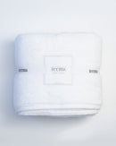 TEEMA BATH TOWEL 30IN X 55IN - WHITE - Like New