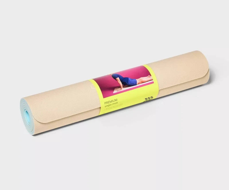 ALL IN MOTION YOGA MAT (5MM) - CREAM - Brand New