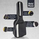 HOLA MUSIC ACOUSTIC CLASSICAL GUITARS GIG BAG 3/4 SIZE 36" DELUXE SERIES - BLACK - Brand New