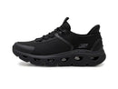 118425 SKECHERS MEN'S BOBS ARC WAVES - SLICK TURN SLIP-INS BLACK SIZE 10.5 - Brand New