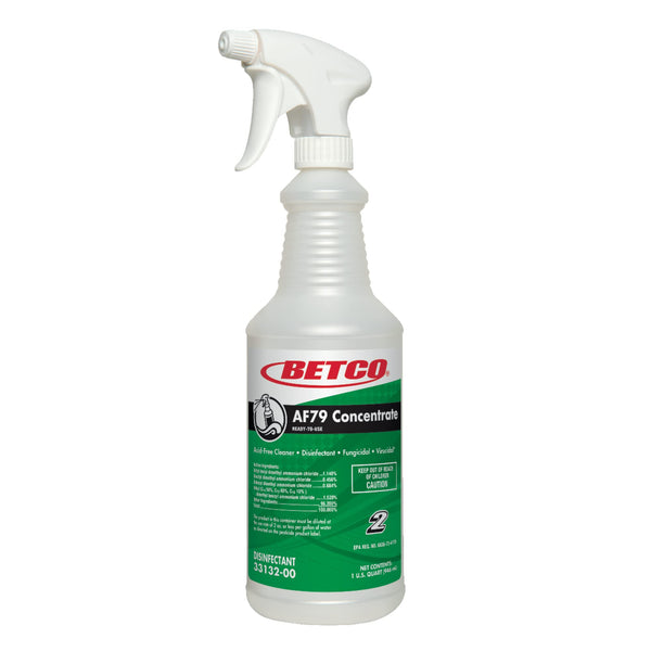 Betco® AF79 Spray Bottles, 32 Oz., Pearlized, Case Of 12 - Like New