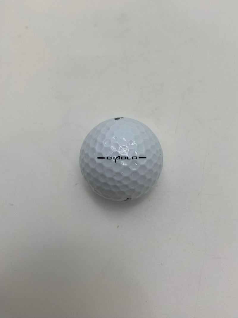CALLAWAY HEX DIABLO GOLF BALLS SLEEVE OF 3 - MULTICOLOR - Like New