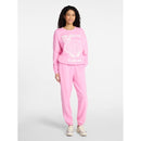 NO BOUNDARIES GRAPHIC CREWNECK SWEATSHIRT WOMEN'S SIZE MEDIUM - PINK - Brand New