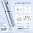 INNOBEAUT FACIAL HAIR REMOVAL FOR WOMEN, ELECTRIC PAINLESS (DEVICE ONLY) - BLUE - Like New