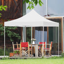 OUTDOOR BASIC 10X10 FT OUTDOOR GAZEBO - WHITE - Like New