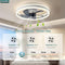 Low Profile Ceiling Fans with Lights and Remote,19.7in Flush Mount LED Dimmable - Like New