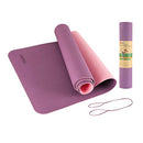 YUDELIVES Yoga Mat Non-Slip Eco-Friendly 72x24 Inch 1/4 Inch Thick - Purple - Like New