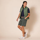 AE1916102 AMAZON Essentials Classic Fit 9" Inseam Mo Wicking Golf Men Olive 33 - Brand New
