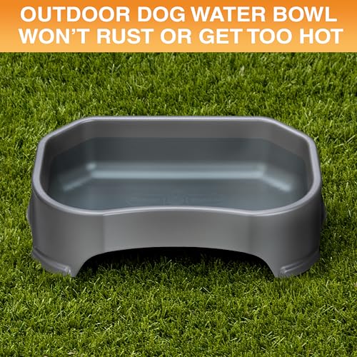 Neater Pet Brands Large Water Bowl (1.25 Gallon), WHJJK - Gunmetal Grey - Brand New