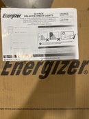 ENERGIZER SOLAR PATIO LIGHTS 12 PACK WATERPROOF SOLAR POWER LIGHTS - BRONZE - Like New