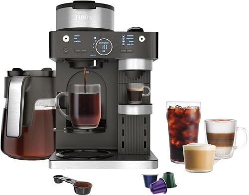 Ninja CFN602 Espresso & Coffee Barista System with Ristretto - Scratch & Dent