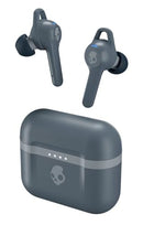 SKULLCANDY INDY EVO IN-EAR WIRELESS EARBUDS, 30 HR BATTERY MICROPHONE - GLAY - Brand New