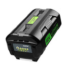 JOROMOV ANTROBUT 6.5AH 40 VOLT FOR RYOBI BATTERY 40V OP4060 - BLK/GRN - Like New