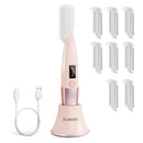 Brazilian Beauty Sonic Dermaplane Razor for Women, 3 Speeds, Anti-Aging, Pink - Like New