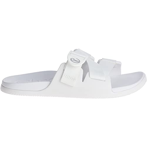 JCH108260 CHACO WOMEN'S CHILLOS SLIDE SANDAL WHITE SIZE 8 - Scratch & Dent