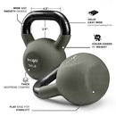 YES4ALL KETTLEBELLS KETTLEBELL FOR WEIGHT TRAINING HOME WORKOUT GUNMETAL - Like New