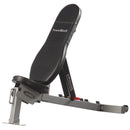POWERBLOCK SPORT BENCH WORKOUT BENCH 5 POSITION ADJUSTABLE BENCH & SEAT - SILVER - Like New